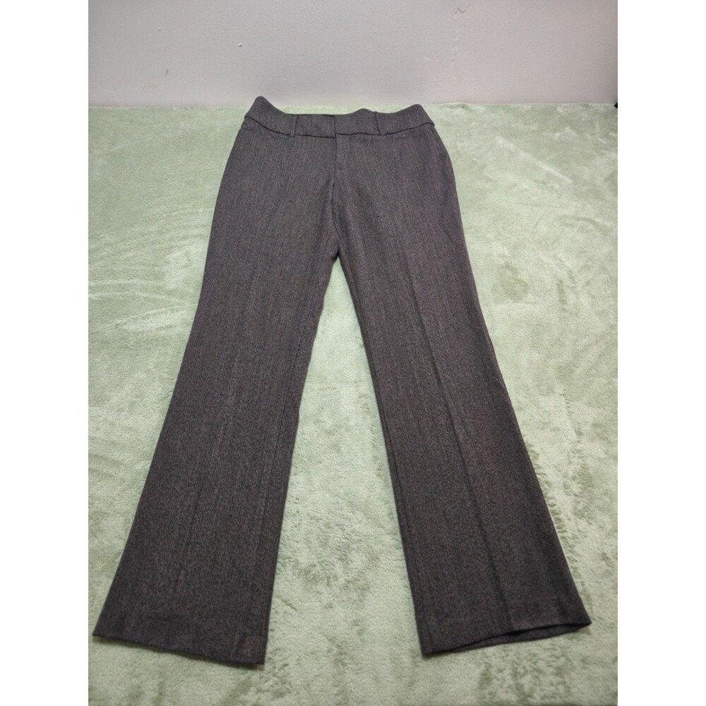 NWT Nine West Bootcut Dress Pants Womens Sz 10 Heather Brown Career Stretch Work